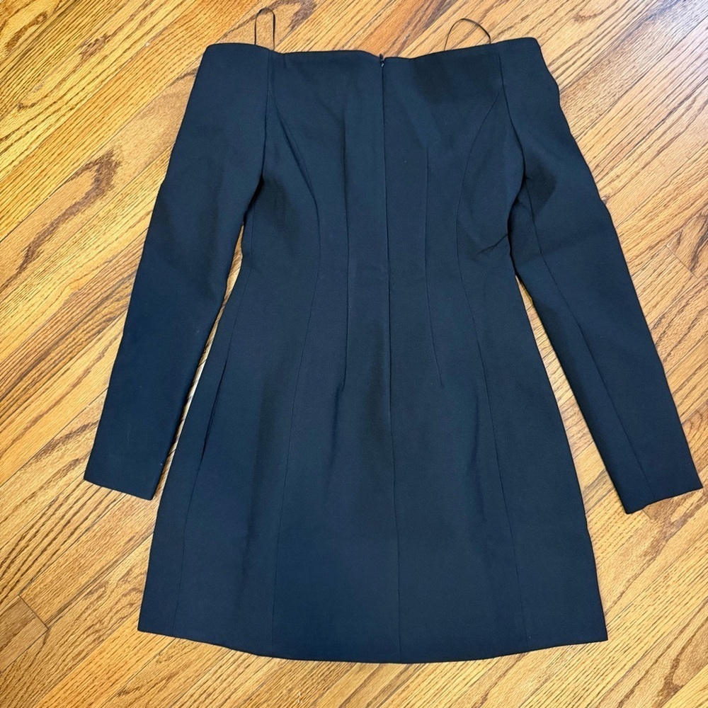 NWT Women’s Tuckernuck Blakely Mini Dress, Black, Size: 2 - Picture 5 of 5